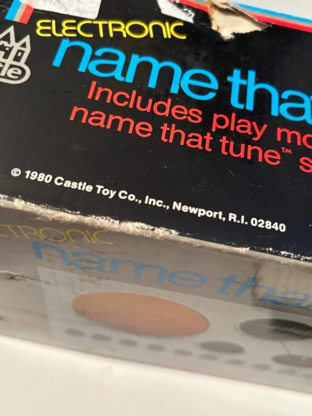 Electronic Name That Tune Game By Castle With Original Box Songbook And Instruct